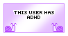This user has adhd stamp.