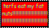 terfs eat my fat nuts STAMP