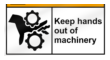 Keep Hands out of the Machinery STAMP